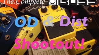 The Complete Boss Drive Distortion Shootout [upl. by Church]