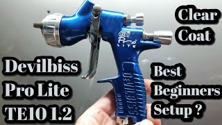 Devilbiss Tekna Pro Lite TE10  The Best AllRound Beginners Quality Spray Gun Setup [upl. by High]