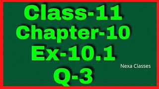 Ex101 Q3 Class 11  Straight Lines  NCERT Math [upl. by Furgeson]