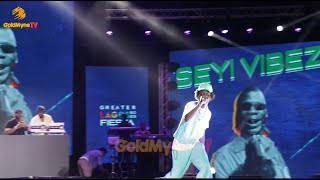 SEYI VIBEZ PUTS FANS ON CLOUD NINE AT LAGOS COUNTDOWN 2024 CONCERT [upl. by Centeno548]