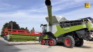 Die neue CLAAS LEXION Mähdrescher Generation 2020 Serie 8900 Getreideernte new harvester for farmers [upl. by Inalaek]