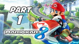 Mario Kart 8 Gameplay Walkthrough Part 1  Mushroom Cup Grand Prix 150cc Wii U Gameplay [upl. by Nagle975]