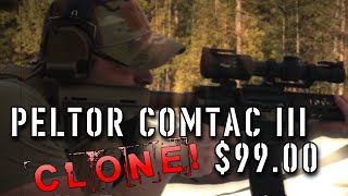 ZTAC Comtac III a Peltor Comtac III Clone [upl. by Idnis]