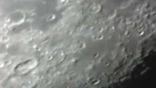 video della luna al telescopio [upl. by Ecnarepmet]