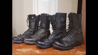 Modern Bates Jump Boot vs Old Corcoran Jump Boots [upl. by Coniah]