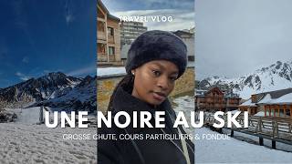 WEEKEND VLOG  UNE ANTILLAISE AU SKI  Weekend à La Mongie Cours Particuliers Chute amp Fondue [upl. by Camella]