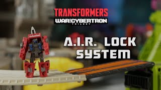 Transformers War for Cybertron Base Linking with AIR Lock System [upl. by Noseaj]