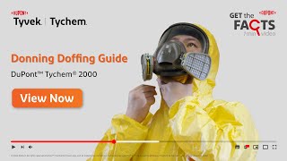 GetTheFacts  Complete Guide to Donning and Doffing the DuPont™ Tychem® 2000 Suit [upl. by Aehtna5]