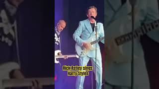 Rick Astley sings Harry Styles’ As It Was at Standon Calling Festival Hertfordshire in July 2023 [upl. by Draned]