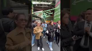 Madam jinkee Pacquiao at princess nag tour sa Bourough Market London [upl. by Pamela]