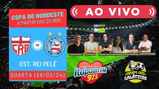 CRB 0X1 BAHIA AO VIVO 280224 [upl. by Ahsait379]