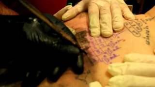 Sak Yant Traditional Thai Tattoo Ritual Tattoo Bruxelles Part 1 [upl. by Nemrac]