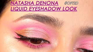 Natasha Denona Multi Chrome Liquid eyeshadow OFT2D [upl. by Ennayt225]