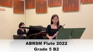 Intermezzo  G5 B2 ABRSM Flute Exam Pieces from 2022 [upl. by Muhcon]