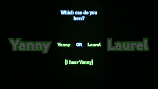 Yanny or Laurel [upl. by Ahsieni]