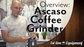 Overview Ascaso Coffee Grinder [upl. by Anerak]