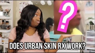 Trying Urban Skin RX Skin Care for 2 weeks Did it work [upl. by Nylinnej]