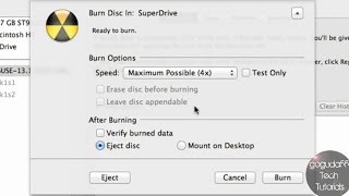 How to Burn an ISO Image on a Mac [upl. by Anilam]