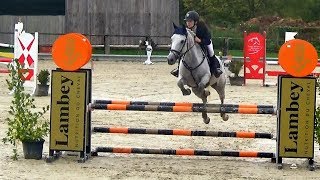 ■ 01102017  Concours à BoissyLeChatel au Haras du Monthomé  CSO  Clara Maitre [upl. by Nue375]