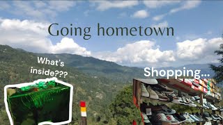 Journey to Hometown Shopping Buying gifts vlog19 [upl. by Rocher]