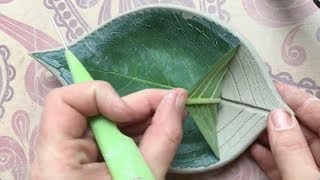 Leaf Pottery by Piper Pottery [upl. by Digdirb874]