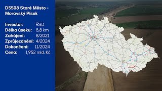 D55 Staré Město  Moravský Písek [upl. by Saxen]