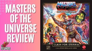 Masters of the Universe Review  I Have the POWER  Board Game Review [upl. by Notlrak724]