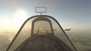 Il2 Sturmovik Cliffs of Dover Spitfire vs Condors [upl. by Ilwain]