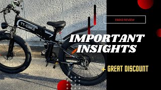 the TTEbike Folding Electric Bike  Important details [upl. by Adaliah313]