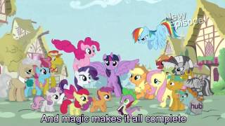 My Little Pony Theme Song With Lyrics  My Little Pony Friendship is Magic Song [upl. by Assili640]