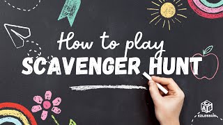 How to play Scavenger Hunt  ESL Games amp Activities [upl. by Ebehp]