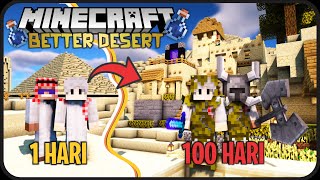 100 Hari di Minecraft Tapi PUASA di Dunia PALING PANAS [upl. by Garrot]