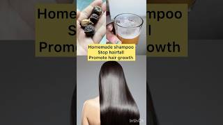 Homemade shampoo stop hairfall  promote hair growth youtubeshorts hair homeremedies shorts [upl. by Nedrah612]