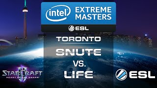 Snute vs Life ZvZ  IEM Toronto 2014  Winners Final  Open Bracket 2 StarCraft 2 [upl. by Berwick]