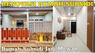 Renovasi Rumah Subsidi Type 3060 Minimalis Modern [upl. by Alrac]