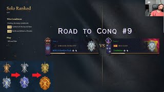 Road to Conqueror with random civs No9  AoE 4  Abbasid vs Malians [upl. by Lorsung416]