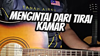 Tutorial gitar mengintai dari tirai kamar [upl. by Ikik]