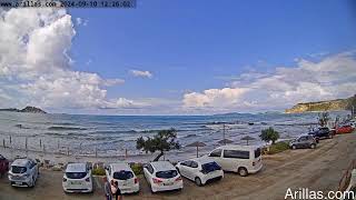 20240910 Arillas Corfu Live Webcam [upl. by Anastasia]