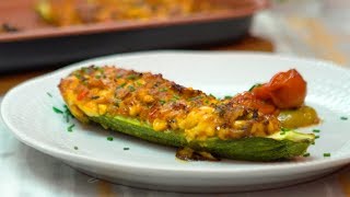 quotZucchinis rellenosquot Otra forma de probarlos [upl. by Adihsar]