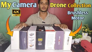 Remote Control Camera Drone Collection  E88 E88 Pro E99 K11 P18 Pro M3 Max Camera Drone [upl. by Colinson]