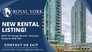 1 BED  DEN 1 BATH  CONDOMINIUM FOR RENT  10 YONGE STREET TORONTO ONTARIO [upl. by Yrred559]