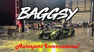 Baggsy Fire Spitting Liberty Walk Nissan GTR amp PS13 Driting Luke Woodham Autosport International 24’ [upl. by Leopold]