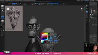ZBrush and Chill  Andre Ferwerda [upl. by Dibru]