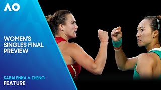 Womens Singles Final Preview Sabalenka v Zheng  Australian Open 2024 [upl. by Dlnaod686]