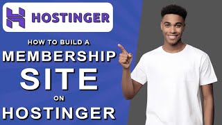 How to build a membership site on hostinger 2024 [upl. by Violante]