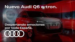 Presentación en primicia Audi Q6 etron [upl. by Idelle]