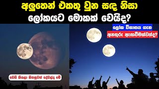 අලුතෙන් එකතු වෙන සඳ නිසා ලෝකයට මොනවා වෙයිද  Earths New Mini Moon [upl. by Alarick333]