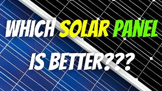 Monocrystalline VS Polycrystalline Solar Panels 2023  AIAutomated [upl. by Alahs]