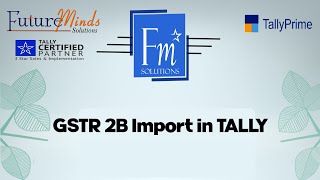 GSTR 2B Import In TALLY [upl. by Asiole157]