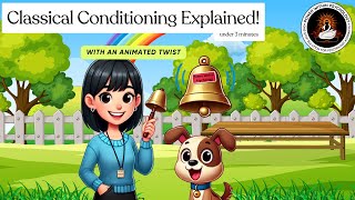 Classical conditioning  Theory of learning by Pavlov  Understanding Through Animation [upl. by Eppes]